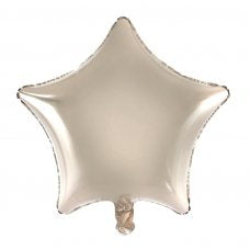 Star Champagne 48cm 19 Inch INFLATED Foil #153162
