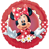 Mad About Minnie Licensed Foil 45cm (18") INFLATED #24813