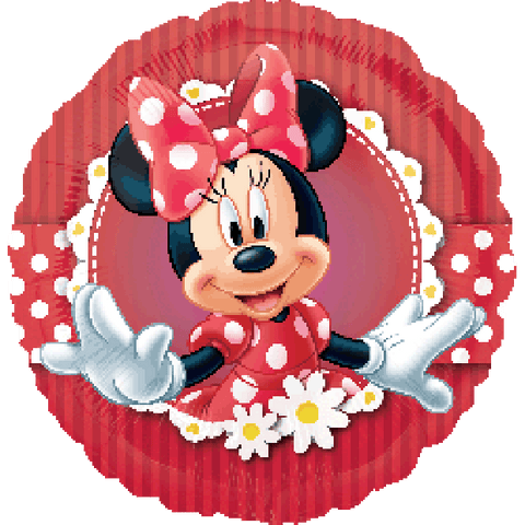 Mad About Minnie Licensed Foil 45cm (18") INFLATED #24813