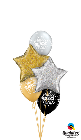 New Years Eve Sparkling Star Dazzler Bouquet