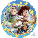 Disney Toy Story Woody and Buzz Licensed Foil 45cm (18") INFLATED #26357