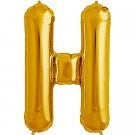 Giant Letter Balloon H Gold 86cm #00255