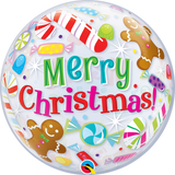 Merry Christmas Bubble Candies & Treats #43434