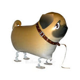 Ella the Pug Walking Pet Walker Dog 54cm INFLATED #8913