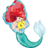 Ariel Dream Big The Little Mermaid INFLATED Licensed (71cm x 86cm) Licensed Shape  #33529