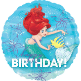 Ariel Dream Big Happy Birthday The Little Mermaid INFLATED Disney Licensed Foil 45cm (18") #33935