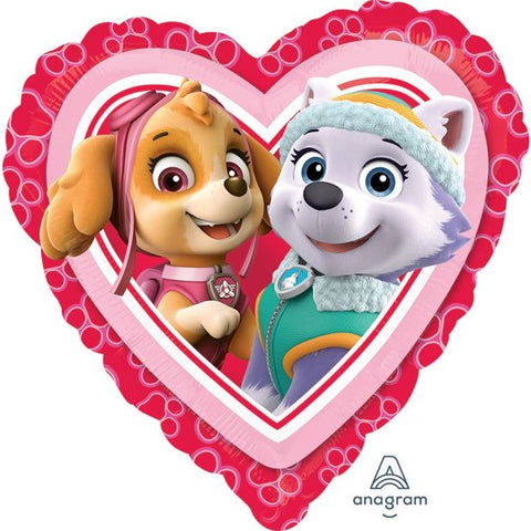 Paw Patrol Love Girl Licensed Foil 45cm (18") #34302