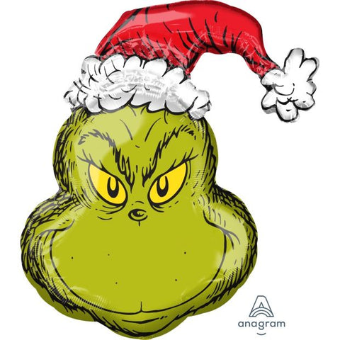 How The Grinch Stole Christmas (66cm x 73cm)Foil Licensed Shape #36153