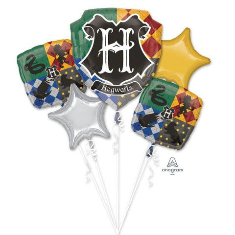 Harry Potter 5 pk Balloon Bouquet Kit INFLATED #38873