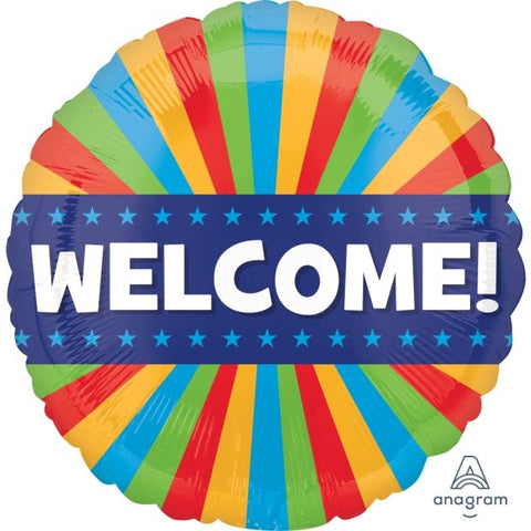 Welcome Blitz Balloon 45cm (18") #39942