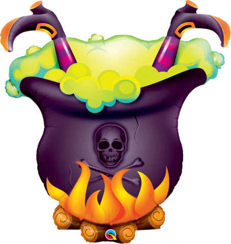 Witch in Cauldron Foil Supershape Balloon #52930