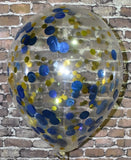 Big Confetti Filled 40cm Balloon on a weight #confetti40