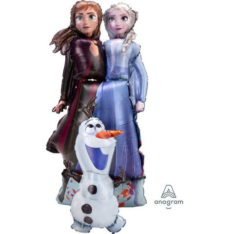 Frozen 2 Elsa Anna Olaf (68cm x 147cm) Disney Licensed AirWalker INFLATED #40392