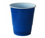 Dark Blue Plastic 12oz (350ml) Cup 20pk
