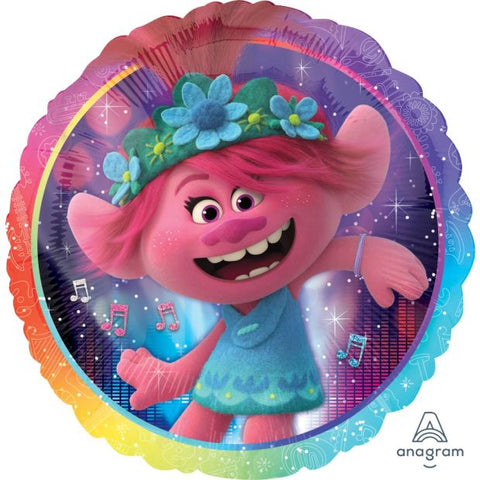 Trolls World Tour Licensed Foil 45cm (18") INFLATED #40722