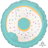 Donut Mint Green Foil 43cm Balloon #40809