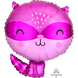 Raccoon (40cm x 45cm) Foil Jr Shape INFLATED #41206