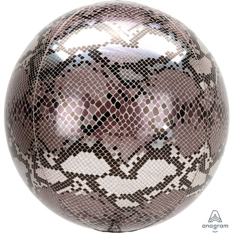 Snake Print Orbz 40cm (16") Foil Balloon #42111