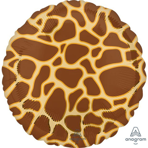 Giraffe Print Animalz Foil balloon 45cm (18") #42381