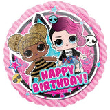 LOL Surprise Happy Birthday Licensed Foil 45cm (18") INFLATED #43512