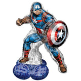 Captain America Giant Airloonz Foil Balloon INFLATED #43373