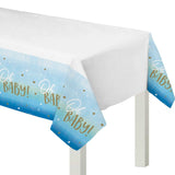 Oh Baby Blue Plastic Tablecover