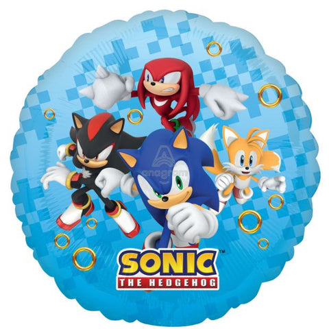 Sonic The Hedgehog 2 Licensed Foil 45cm (18") INFLATED #44521