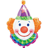 JUGGLES THE CLOWN CIRCUS SUPERSHAPE XL 63cm x 83cmINFLATED  #07661