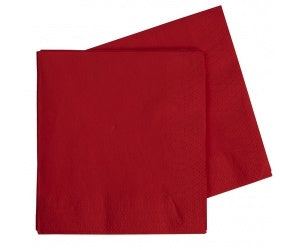 Red Napkins Dinner 40pk