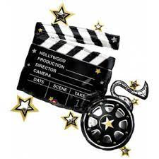 Lights Camera Action Hollywood 74cm #52782