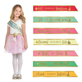 DISNEY PRINCESS ONCE UPON A TIME SET OF 8 SASHES