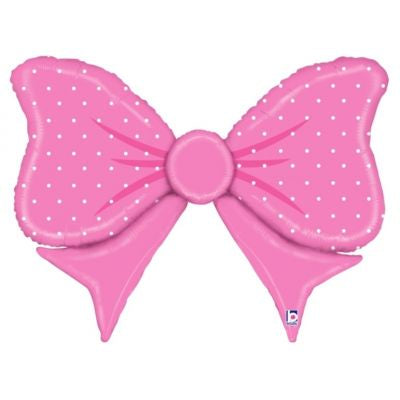 Minnie Pink Bow Foil Balloon INFLATED #35875