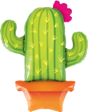 Cactus with Flower Foil Supershape 99cm Balloon #78652