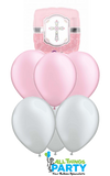 Baptism Christening Pink Cross Splendor #CP04