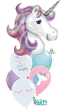 Unicorn Pastel Balloon Bouquet INFLATED #unicorn1