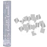 Air Cannon Silver Confetti Compressed Air Filled - Twist Function #9911521
