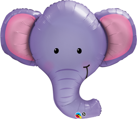 Elephant Ellie Foil Balloon #16136