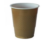 Gold Plastic 12oz (350ml) Cup 20pk