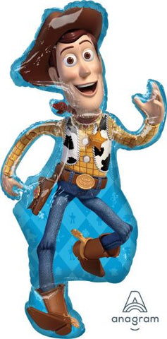 Disney Toy Story Woody Foil Supershape Balloon INFLATED #39872