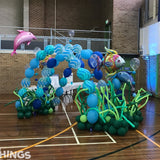 Under The Sea Balloon or Melbourne Cup Entry Arch