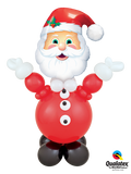 Santa Giant Red Belly Balloon