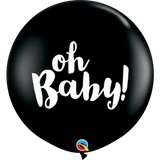 Gender Reveal Giant Confetti & Helium Filled Balloon From