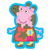 Peppa Pig in Mud Foil Supershape Balloon #29747
