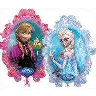 Disney Frozen Shape Foil Elsa & Anna INFLATED #28162