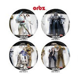 Star Wars Classic Disney Foil Orbz Balloon INFLATED #34705