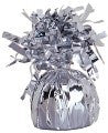 Silver Balloon Weight Foil Wrapped