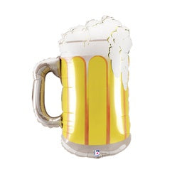 Beer Frosted Mug Berrmug Foil Supershape Balloon 74cm INFLATED #15442