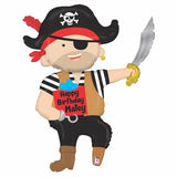 Pirate Birthday Shape 99cm 39 inch INFLATED #35268