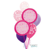 Dazzler Balloon Bouquet Choose Your Occasion/Birthday Age/Theme & Colours INFLATED #Dazzler