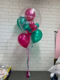 Personalised Bubble Balloon Bouquet